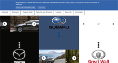 Desktop Screenshot of mugnainiauto.it